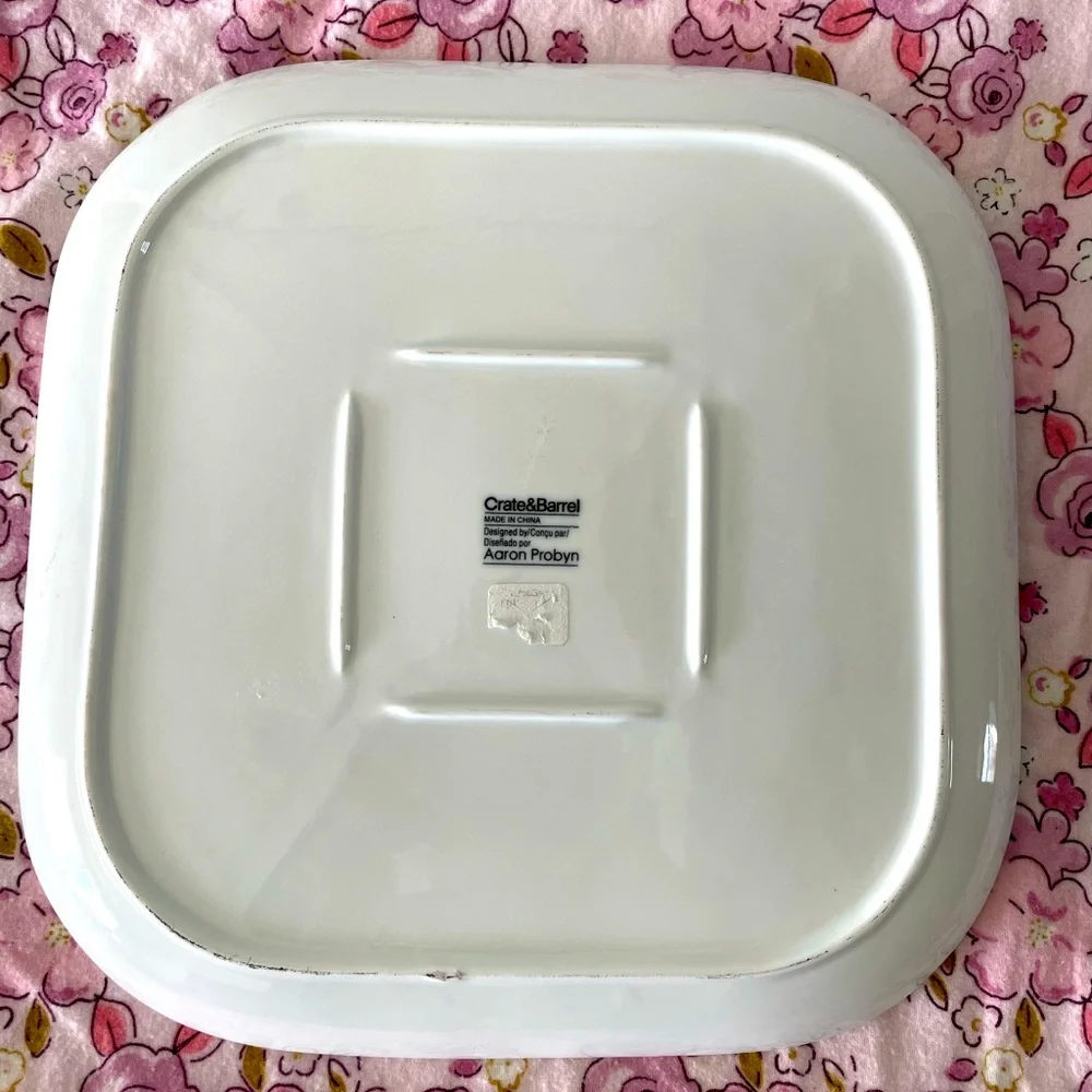 Crate and Barrel Platter Aaron Probyn